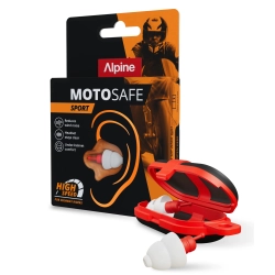 ALPINE MotoSafe RSPORT stopery zatyczki motocyklowe do uszu z filtrem PARA sklep MOTORUS.PL