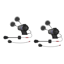 SENA 10S-02D interkom BLUETOOTH 4.1 do 1600M i uniwersalnym zestawem mikrofonów 2 ZESTAWY MOTORUS.PL
