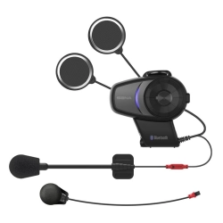 SENA 10S-02 interkom BLUETOOTH 4.1 do 1600M i uniwersalnym zestawem mikrofonów 1 ZESTAW MOTORUS.PL