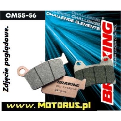 BRAKING Sintered 813CM56 Tył motocyklowe klocki hamulcowe MOTORUS.PL