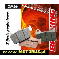 BRAKING Semi Metallic RACE 827CM66 motocyklowe klocki hamulcowe MOTORUS.PL