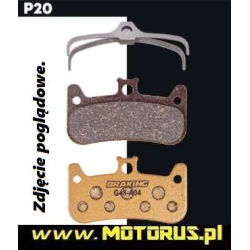 BRAKING CARBO-METALLIC P20008 SHIMANO XTR 2011 Rowerowe klocki hamulcowe MOTORUS.PL