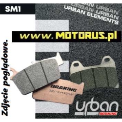 BRAKING Semi Metallic 667SM1 motocyklowe klocki hamulcowe MOTORUS.PL