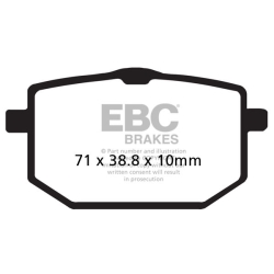 EBC FA118 motocyklowe klocki hamulcowe MOTORUS.PL