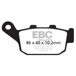 EBC SFAC140 motocyklowe klocki hamulcowe MOTORUS.PL