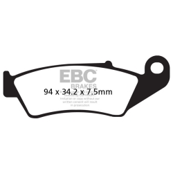 EBC FA185TT motocyklowe klocki hamulcowe MOTORUS.PL