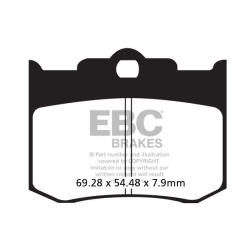 EBC FA420HH motocyklowe klocki hamulcowe MOTORUS.PL