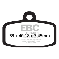 EBC FA612TT motocyklowe klocki hamulcowe MOTORUS.PL