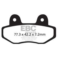 EBC FA622TT motocyklowe klocki hamulcowe MOTORUS.PL