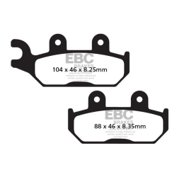 EBC FA645TT motocyklowe klocki hamulcowe MOTORUS.PL