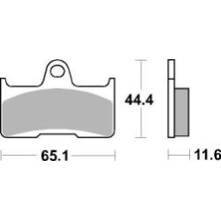 SBS 799 RSI motocyklowe klocki hamulcowe komplet na 1 tarczę sklep motocyklowy MOTORUS.PL