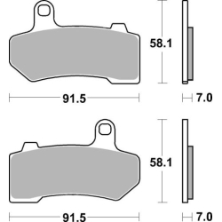 SBS 830 H.HS motocyklowe klocki hamulcowe komplet na 1 tarczę sklep motocyklowy MOTORUS.PL