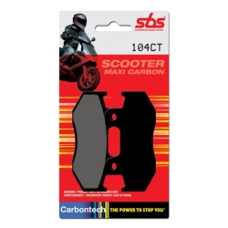 SBS 104 CT motocyklowe skuterowe klocki hamulcowe komplet na 1 tarczę sklep motocyklowy MOTORUS.PL