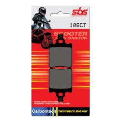 SBS 106 CT motocyklowe skuterowe klocki hamulcowe komplet na 1 tarczę sklep motocyklowy MOTORUS.PL
