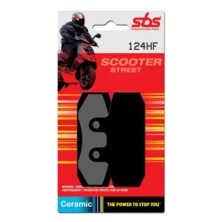 SBS 124 HF motocyklowe skuterowe klocki hamulcowe komplet na 1 tarczę sklep motocyklowy MOTORUS.PL