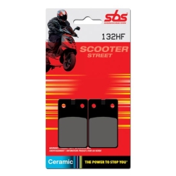 SBS 132 HF motocyklowe skuterowe klocki hamulcowe komplet na 1 tarczę sklep motocyklowy MOTORUS.PL