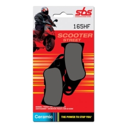 SBS 165 HF motocyklowe skuterowe klocki hamulcowe komplet na 1 tarczę sklep motocyklowy MOTORUS.PL