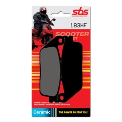 SBS 183 HF motocyklowe skuterowe klocki hamulcowe komplet na 1 tarczę sklep motocyklowy MOTORUS.PL