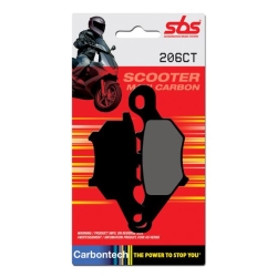 SBS 206 CT motocyklowe skuterowe klocki hamulcowe komplet na 1 tarczę sklep motocyklowy MOTORUS.PL