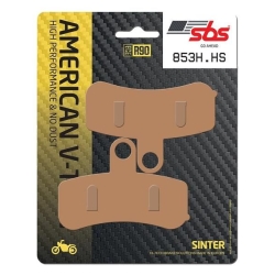 SBS 853 H.HS motocyklowe klocki hamulcowe komplet na 1 tarczę sklep motocyklowy MOTORUS.PL