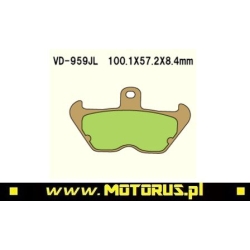 VESRAH VD959JL Sintered motocyklowe klocki hamulcowe sklep motocyklowy MOTORUS.PL