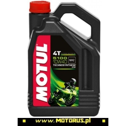 MOTUL 5100 10W40 4T Ester olej motocyklowy silnikowy 5L sklep motocyklowy MOTORUS.PL