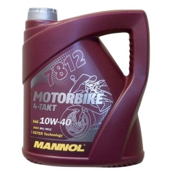 MANNOL 7812 4-TAKT MOTORBIKE 10W40 Ester motocyklowy olej silnikowy 4L w sklepie motocyklowym MOTORUS.PL