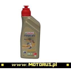 CASTROL POWER1 4T 10W40 motocyklowy olej silnikowy półsyntetyczny 1L sklep MOTORUS.PL