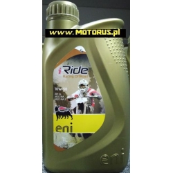 ENI Agip i-Ride RACING 10W50 4T OFF-ROAD silnikowy olej motocyklowy 1L MOTORUS.PL