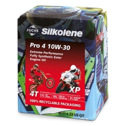 SILKOLENE PRO4 XP 10W30 Ester 100% syntetyczny motocyklowy olej silnikowy 4L sklep MOTORUS.PL