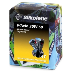 SILKOLENE V-TWIN 20W-50 4T motocyklowy olej silnikowy 4L sklep MOTORUS.PL