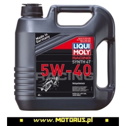 LIQUI MOLY 5W40 Race 4T Olej silnikowy syntetyczny do motocykli 4 litry sklep motocyklowy MOTORUS.PL