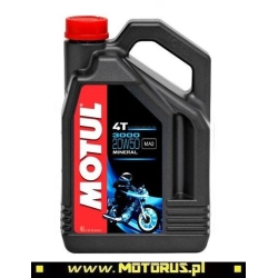 MOTUL 3000 4T 20W50 motocyklowy olej silnikowy MINERALNY 4L sklep MOTORUS.PL
