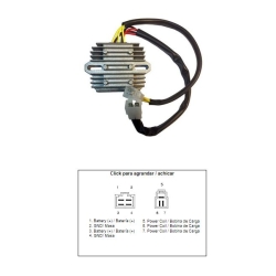 DZE regulator napięcia TRIUMPH DAYTONA/SPEED/SPRINT/TIGER MOTORUS.PL