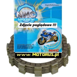 NHC CD3357 motocyklowe tarcze cierne sprzęgła komplet SUZUKI GSX600F sklep MOTORUS.PL