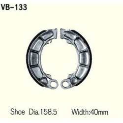 VESRAH VB-133 szczęki hamulcowe HONDA CX500, VT600C, VF700, VF750, VT740 sklep MOTORUS.PL