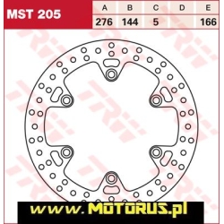 TRW MST205 motocyklowa tarcza hamulcowa MOTORUS.PL