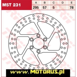 TRW MST231 motocyklowa tarcza hamulcowa MOTORUS.PL