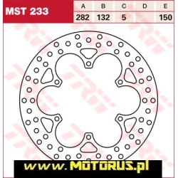 TRW MST233 motocyklowa tarcza hamulcowa MOTORUS.PL