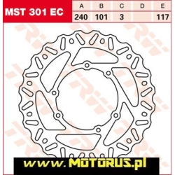 TRW MST301EC motocyklowa tarcza hamulcowa MOTORUS.PL