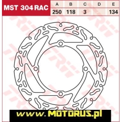 TRW MST304RAC motocyklowa tarcza hamulcowa MOTORUS.PL