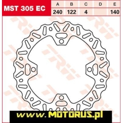 TRW MST305EC motocyklowa tarcza hamulcowa MOTORUS.PL