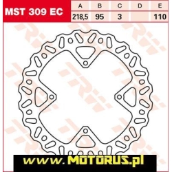 TRW MST309EC motocyklowa tarcza hamulcowa MOTORUS.PL