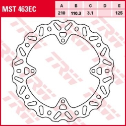 TRW MST463EC motocyklowa tarcza hamulcowa MOTORUS.PL