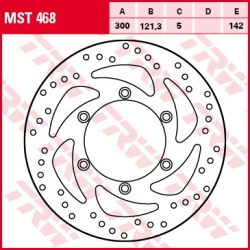 TRW MST468 motocyklowa tarcza hamulcowa - sklep motocyklowy MOTORUS.PL