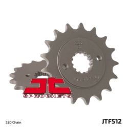 JT F512.15 zębów motocyklowa zębatka Przednia JTF512-15 sklep MOTORUS.PL